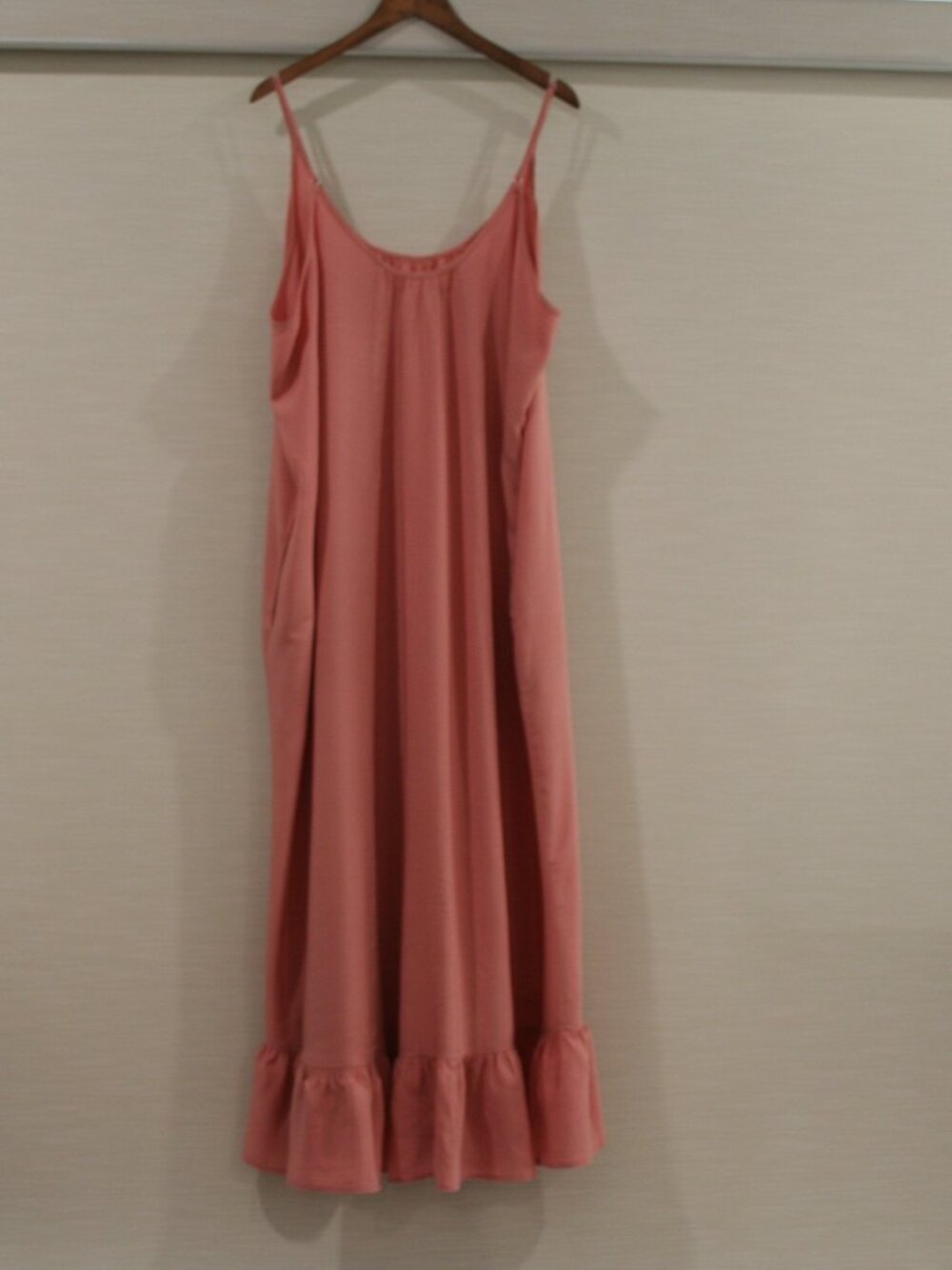 Mauve Pink Women's Slip Dress XXXL